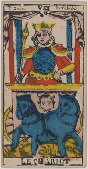 Колесница, Марсельское таро