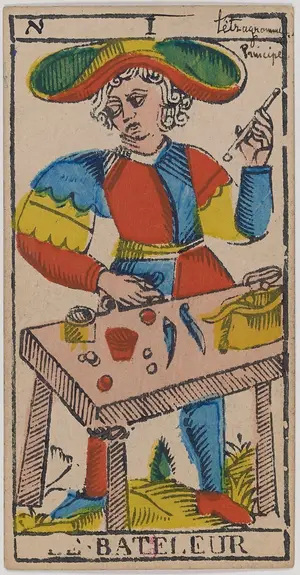 Карта Маг, Марсельское таро