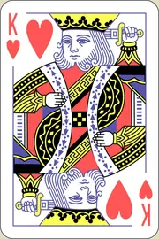 Король червей, Игральные карты