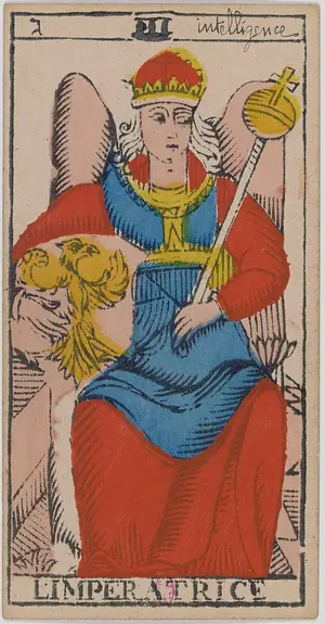 Карта Императрица, Марсельское таро